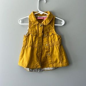 Isaac Mizraahi yellow vest